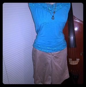 Old navy khaki shorts